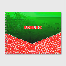 Альбом для рисования с принтом ROBLOX в Санкт-Петербурге, 100% бумага
 | матовая бумага, плотность 200 мг. | roblox | roblox com | roblox gaming | roblox simulator | роблокс | роблокс roblox.
