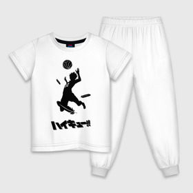 Детская пижама хлопок с принтом Haikyuu!! Shouyou Hinata в Санкт-Петербурге, 100% хлопок |  брюки и футболка прямого кроя, без карманов, на брюках мягкая резинка на поясе и по низу штанин
 | haikyuu | shouyou hinata | волейбол | волейбол аниме | шоё хината