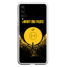 Чехол для Honor 20 с принтом TWENTY ONE PILOTS в Санкт-Петербурге, Силикон | Область печати: задняя сторона чехла, без боковых панелей | 21 | blurryface | one | pilots | trench | twenty | ван | дан | джозеф | джош | пайлотс | пилотс | рок | тайлер | твенти