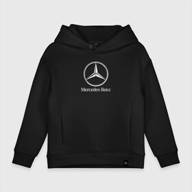 Детское худи Oversize хлопок с принтом MERCEDES BENZ AMG | МЕРСЕДЕС в Санкт-Петербурге, френч-терри — 70% хлопок, 30% полиэстер. Мягкий теплый начес внутри —100% хлопок | боковые карманы, эластичные манжеты и нижняя кромка, капюшон на магнитной кнопке | Тематика изображения на принте: amg | auto | mercedes | sport | авто | автомобиль | автомобильные | амг | бренд | марка | машины | мерседес | спорт