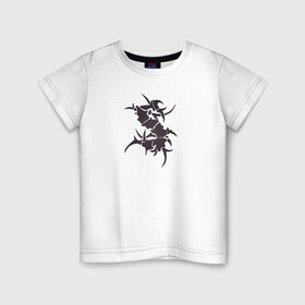 Детская футболка хлопок с принтом Sepultura в Санкт-Петербурге, 100% хлопок | круглый вырез горловины, полуприлегающий силуэт, длина до линии бедер | alternative | death | groove thrash | sepultura | thrash
