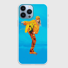 Чехол для iPhone 13 Pro Max с принтом Ocean Billie в Санкт-Петербурге,  |  | billie eilish | lovely | music | ocean eyes | pop | билли айлиш | девушка | музыка | океан | поп | эйлиш | элиш