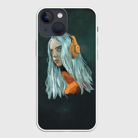 Чехол для iPhone 13 mini с принтом Billie в Санкт-Петербурге,  |  | billie eilish | lovely | music | ocean eyes | pop | билли айлиш | девушка | музыка | океан | поп | эйлиш | элиш