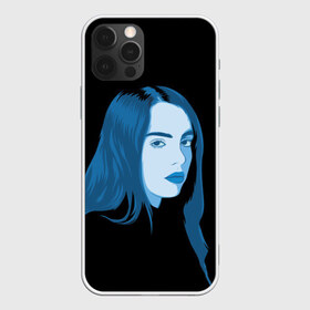 Чехол для iPhone 12 Pro Max с принтом Billie Eilish в Санкт-Петербурге, Силикон |  | Тематика изображения на принте: billie eilish | lovely | music | ocean eyes | pop | билли айлиш | девушка | музыка | океан | поп | эйлиш | элиш