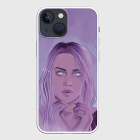 Чехол для iPhone 13 mini с принтом Billie Eilish Heart в Санкт-Петербурге,  |  | billie eilish | lovely | music | ocean eyes | pop | билли айлиш | девушка | музыка | океан | поп | эйлиш | элиш