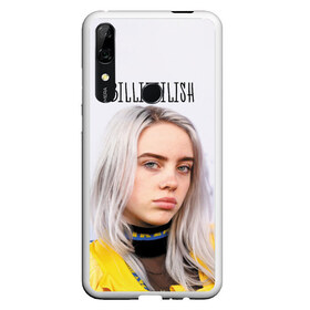 Чехол для Honor P Smart Z с принтом BillieEilish в Санкт-Петербурге, Силикон | Область печати: задняя сторона чехла, без боковых панелей | billie eilish | lovely | music | ocean eyes | pop | билли айлиш | девушка | музыка | океан | поп | эйлиш | элиш