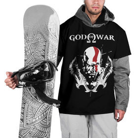 Накидка на куртку 3D с принтом God of War в Санкт-Петербурге, 100% полиэстер |  | Тематика изображения на принте: god of war | арес | афина | бог | бог войны | воин | генерал | гидра | кратос | призрак | спарта | татуировка