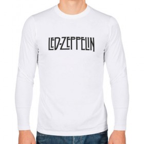 Мужской лонгслив хлопок с принтом Led Zeppelin в Санкт-Петербурге, 100% хлопок |  | blues rock | heavy | led zeppelin | progressive hard rock