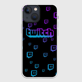 Чехол для iPhone 13 mini с принтом Twitch (gradient) в Санкт-Петербурге,  |  | Тематика изображения на принте: видеоигры | видеостриминг | киберспорт | стрим | трансляции | турниры