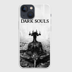 Чехол для iPhone 13 mini с принтом Dark Souls в Санкт-Петербурге,  |  | dark souls | games | praise the sun | игры | компьютерные игры | рыцарь | тёмные души