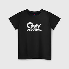 Детская футболка хлопок с принтом Ozzy Osbourne в Санкт-Петербурге, 100% хлопок | круглый вырез горловины, полуприлегающий силуэт, длина до линии бедер | Тематика изображения на принте: heavy | ozzy osbourne