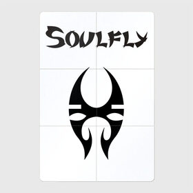 Магнитный плакат 2Х3 с принтом Soulfly в Санкт-Петербурге, Полимерный материал с магнитным слоем | 6 деталей размером 9*9 см | Тематика изображения на принте: groove thrash | nu | soulfly