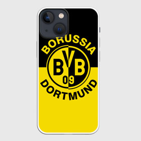 Чехол для iPhone 13 mini с принтом Боруссия Дортмунд в Санкт-Петербурге,  |  | borusse | borussia | borussia dortmund | bvb | dortmund | schwarzgelben | боруссия | боруссия дортмунд | бундеслига | германия | дортмунд | дортмундcкая боруссия | жёлто ченрые | форма | футбол | футболист | футбольная