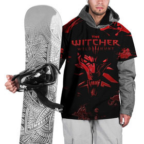 Накидка на куртку 3D с принтом The Witcher 3: Wild Hunt в Санкт-Петербурге, 100% полиэстер |  | wild hunt | арбалет | ведьмак 3 | геральт | дикая | магия | охота | сказка | сфера | фэнтези | цири