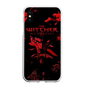 Чехол для iPhone XS Max матовый с принтом The Witcher 3 Wild Hunt в Санкт-Петербурге, Силикон | Область печати: задняя сторона чехла, без боковых панелей | wild hunt | арбалет | ведьмак 3 | геральт | дикая | магия | охота | сказка | сфера | фэнтези | цири