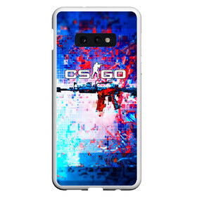 Чехол для Samsung S10E с принтом CS GOhyper beast в Санкт-Петербурге, Силикон | Область печати: задняя сторона чехла, без боковых панелей | Тематика изображения на принте: awp | counter strike | cyber sport | game | skin | sport | авп | игры | скин