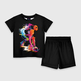 Детский костюм с шортами 3D с принтом Баскетболист Карим Абдул Джаббар в Санкт-Петербурге,  |  | абстракция | баскетбол | бежит | белые | болельщик | игра | игрок | иллюстрация | коллаж | красные | кроссовки | мода | мяч | путешествие | радуга | серые | сила | скорость | спектр | спорт | спортсмен