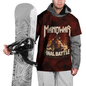 Накидка на куртку 3D с принтом ManowaR final battle в Санкт-Петербурге, 100% полиэстер |  | adams | demaio | eric | heavy | joey | metal | true | viking | адамс | викинг метал | димайо | метал | мифология | скандинавская | тяжёлый | хамзи | хеви метал