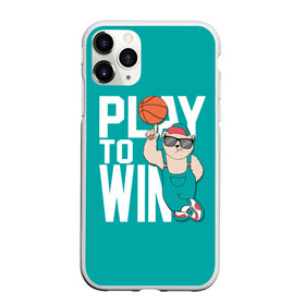 Чехол для iPhone 11 Pro матовый с принтом Play to win в Санкт-Петербурге, Силикон |  | Тематика изображения на принте: баскетбол | баскетбольный | бейсболка | графика | животное | зелёный | играй | иллюстрация | картинка | комбинезон | кот | кроссовки | крутит | мода | мяч | на пальце | надпись | очки | победы | ради