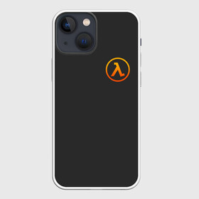 Чехол для iPhone 13 mini с принтом HALF LIFE в Санкт-Петербурге,  |  | aperture laboratorie | black mesa | gordon freeman | half life | half life 3 | logo | valve | блэк меса | вэлв | гордон фриман | игра | лого | монтировка | фантастика | халф лайф