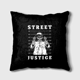 Подушка 3D с принтом Street justice в Санкт-Петербурге, наволочка – 100% полиэстер, наполнитель – холлофайбер (легкий наполнитель, не вызывает аллергию). | состоит из подушки и наволочки. Наволочка на молнии, легко снимается для стирки | justice | s | skeleton | skull | street | банда | бандана | бандит | бейсболка | графика | иллюстрация | картинка | мода | надпись | оружие | пистолеты | платок | револьверы | рисунок | символ | скелет | справедливость