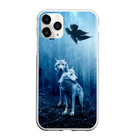 Чехол для iPhone 11 Pro Max матовый с принтом Волки в Санкт-Петербурге, Силикон |  | hunter | wolf | вой | волк | волчица | дикие | дикий | дремучий | животные | зверь | лес | луна | мгла | новинка | ночь | одинокий волк | одиночка | оскал | охотник | пара волков | седые | серый волк | синяя | стая