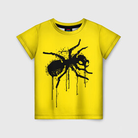 Детская футболка 3D с принтом The Prodigy в Санкт-Петербурге, 100% гипоаллергенный полиэфир | прямой крой, круглый вырез горловины, длина до линии бедер, чуть спущенное плечо, ткань немного тянется | 90 е | the prodigy | кит флинт | музыка | муравей | панк | рок | техно | электро