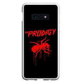 Чехол для Samsung S10E с принтом The Prodigy в Санкт-Петербурге, Силикон | Область печати: задняя сторона чехла, без боковых панелей | 90 е | the prodigy | кит флинт | музыка | муравей | панк | рок | техно | электро