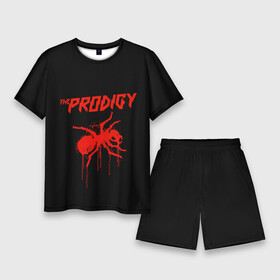 Мужской костюм с шортами 3D с принтом The Prodigy в Санкт-Петербурге,  |  | 90 е | the prodigy | кит флинт | музыка | муравей | панк | рок | техно | электро