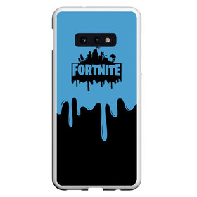 Чехол для Samsung S10E с принтом FORTNITE - Black&Blue в Санкт-Петербурге, Силикон | Область печати: задняя сторона чехла, без боковых панелей | Тематика изображения на принте: battlefield | counter strike | cs | cs go | csgo | dota | dota2 | exodus | fortnite | gta | kombat | metro | mortal | moscow | off white | place | pubg | supreme | trasher | vans | метро | москва