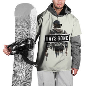 Накидка на куртку 3D с принтом Days Gone Poster в Санкт-Петербурге, 100% полиэстер |  | 2019 | days gone | game | poster | ps4 | zombie | жизнь после | зомби | игра