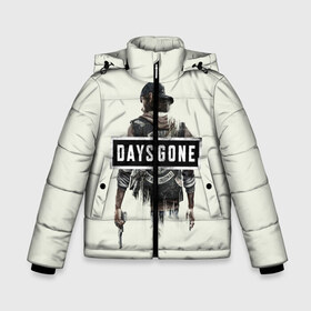 Зимняя куртка для мальчиков 3D с принтом Days Gone Poster в Санкт-Петербурге, ткань верха — 100% полиэстер; подклад — 100% полиэстер, утеплитель — 100% полиэстер | длина ниже бедра, удлиненная спинка, воротник стойка и отстегивающийся капюшон. Есть боковые карманы с листочкой на кнопках, утяжки по низу изделия и внутренний карман на молнии. 

Предусмотрены светоотражающий принт на спинке, радужный светоотражающий элемент на пуллере молнии и на резинке для утяжки | 2019 | days gone | game | poster | ps4 | zombie | жизнь после | зомби | игра