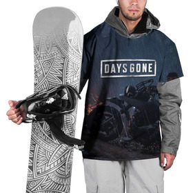Накидка на куртку 3D с принтом Days Gone в Санкт-Петербурге, 100% полиэстер |  | 2019 | days gone | game | poster | ps4 | zombie | жизнь после | зомби | игра