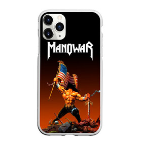 Чехол для iPhone 11 Pro Max матовый с принтом MANOWAR в Санкт-Петербурге, Силикон |  | Тематика изображения на принте: manowar | manowar 2019 | manowar warriors | manowar world | группа manowar | концерт manowar. | мановар