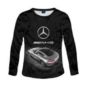Женский лонгслив 3D с принтом Mercedes V8 Biturbo AMG в Санкт-Петербурге, 100% полиэстер | длинные рукава, круглый вырез горловины, полуприлегающий силуэт | amg | cool | design | mercedes | mercedes benz | motorsport | power | prestige | race | silver | sport car | status | автоспорт | гонка | дизайн | круто | мерседес | мощь | престиж | серебряный | спорткар | статус
