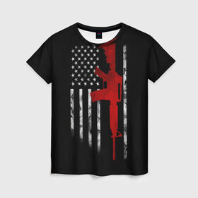 Женская футболка 3D с принтом American Patriot в Санкт-Петербурге, 100% полиэфир ( синтетическое хлопкоподобное полотно) | прямой крой, круглый вырез горловины, длина до линии бедер | america | canada | city | donald | fortnite | la | lil | los angeles | moskow | msc | new york | ny | peep | pubg | russia | supreme | trasher | trupm | usa | америка | канада | лос анджелес | нью йорк