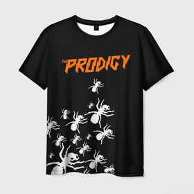 Мужская футболка 3D с принтом The Prodigy в Санкт-Петербурге, 100% полиэфир | прямой крой, круглый вырез горловины, длина до линии бедер | flint | keith | kit | prodigy | кит | продиджи | продижи | протиджи | флинт