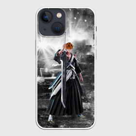 Чехол для iPhone 13 mini с принтом Jump Force   Ichigo Kurosaki в Санкт-Петербурге,  |  | anime | bleach ichigo kurosaki | crossover | fighting | game | jump force | manga | аниме | игра | файтинг