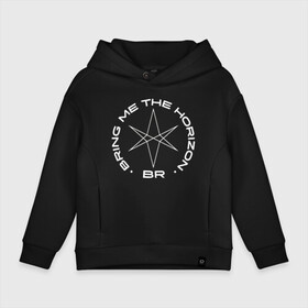 Детское худи Oversize хлопок с принтом Bring Me The Horizon в Санкт-Петербурге, френч-терри — 70% хлопок, 30% полиэстер. Мягкий теплый начес внутри —100% хлопок | боковые карманы, эластичные манжеты и нижняя кромка, капюшон на магнитной кнопке | antivist | bmth | bring me the horizon | oliver sykes | sempiternal | thats the spirit