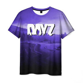 Мужская футболка 3D с принтом DAYZ в Санкт-Петербурге, 100% полиэфир | прямой крой, круглый вырез горловины, длина до линии бедер | arma 2. | dayz | dayz 2 | dayz standalone | игра dayz