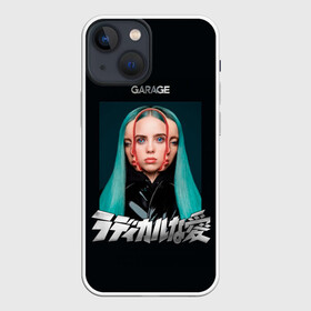 Чехол для iPhone 13 mini с принтом Billie Eilish в Санкт-Петербурге,  |  | ailish | billi | billie eilish | bury a friend | copycat | crown | dont smile at me | lovely | murakami | music | my boy | party favor | pop | айлишь | били | билли айлиш | музыка | певица | поп