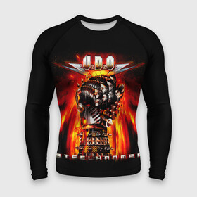 Мужской рашгард 3D с принтом U.D.O. в Санкт-Петербурге,  |  | heavy metal | metal | u.d.o. | udo | группы | метал | музыка | пауэр метал | рок | удо диркшнайдер | хэви метал