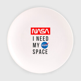 Тарелка с принтом Nasa i need my space в Санкт-Петербурге, фарфор | диаметр - 210 мм
диаметр для нанесения принта - 120 мм | i need my space | nasa