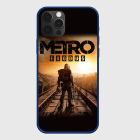 Чехол для iPhone 12 Pro с принтом Metro: Exodus в Санкт-Петербурге, силикон | область печати: задняя сторона чехла, без боковых панелей | 2019 | 2020 | 2033 | exodus | game | horror | last | light | metro | redux | survival | yelow | боке | градиент | детская | желтый | зомби | игра | игры | метро | монстр | надпись | неон | новинка | постапокалипсис | постапокалиптика | темная