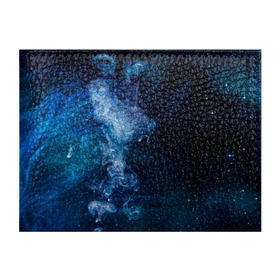 Обложка для студенческого билета с принтом Синий космос в Санкт-Петербурге, натуральная кожа | Размер: 11*8 см; Печать на всей внешней стороне | big | арт | крупные арты | крупные принты | сумаcшедшие арты