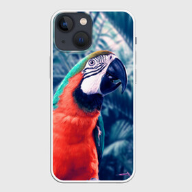 Чехол для iPhone 13 mini с принтом Попугай в Санкт-Петербурге,  |  | big | арт | крупные арты | крупные принты | сумаcшедшие арты