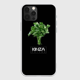 Чехол для iPhone 12 Pro Max с принтом KINZA в Санкт-Петербурге, Силикон |  | kinzo | антитренд | кинзо