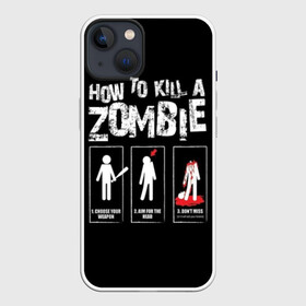 Чехол для iPhone 13 с принтом Как убить зомби в Санкт-Петербурге,  |  | ангел | демон | дым | дьявол | зомби | кости | монстр | огонь | пламя | призрак | череп | яркие