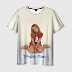 Мужская футболка 3D с принтом Oldschool Britney в Санкт-Петербурге, 100% полиэфир | прямой крой, круглый вырез горловины, длина до линии бедер | britney | britneyspears | glitch | icon | jean | pop | princess | spears | usa | бритни | бритниспирс | глич | джин | поп | работа | спирс | сша