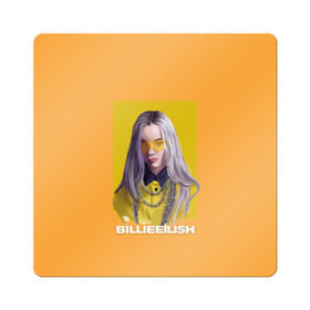 Магнит виниловый Квадрат с принтом Billie Eilish в Санкт-Петербурге, полимерный материал с магнитным слоем | размер 9*9 см, закругленные углы | at | billie | don’t | eilish | electronic | eyes | me | music | ocean | pirate | smile | synthpop | usa | айлиш | билли | музыка | пайрэт | синти поп | сша | электронная | электропоп